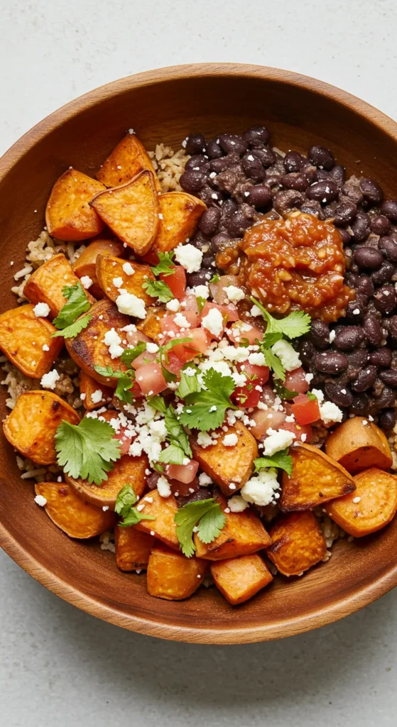 Sweet Potato and Black Bean Fiesta