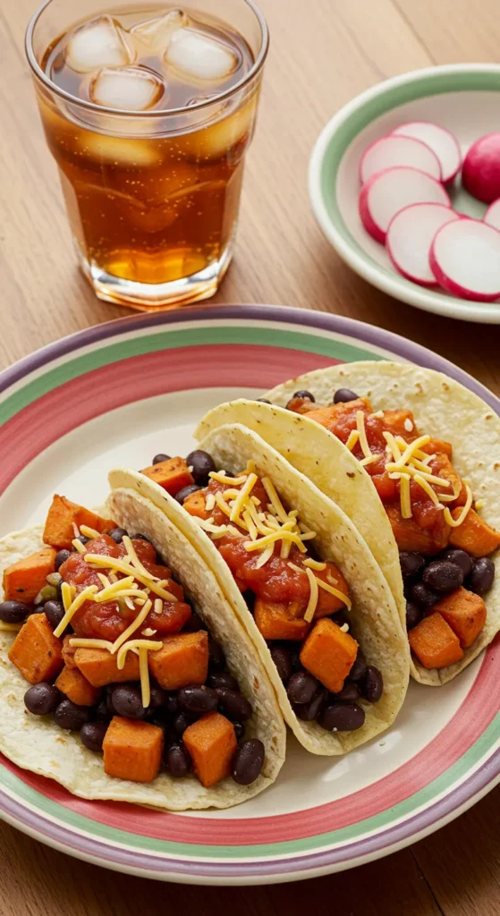 Sweet Potato and Black Bean Tacos