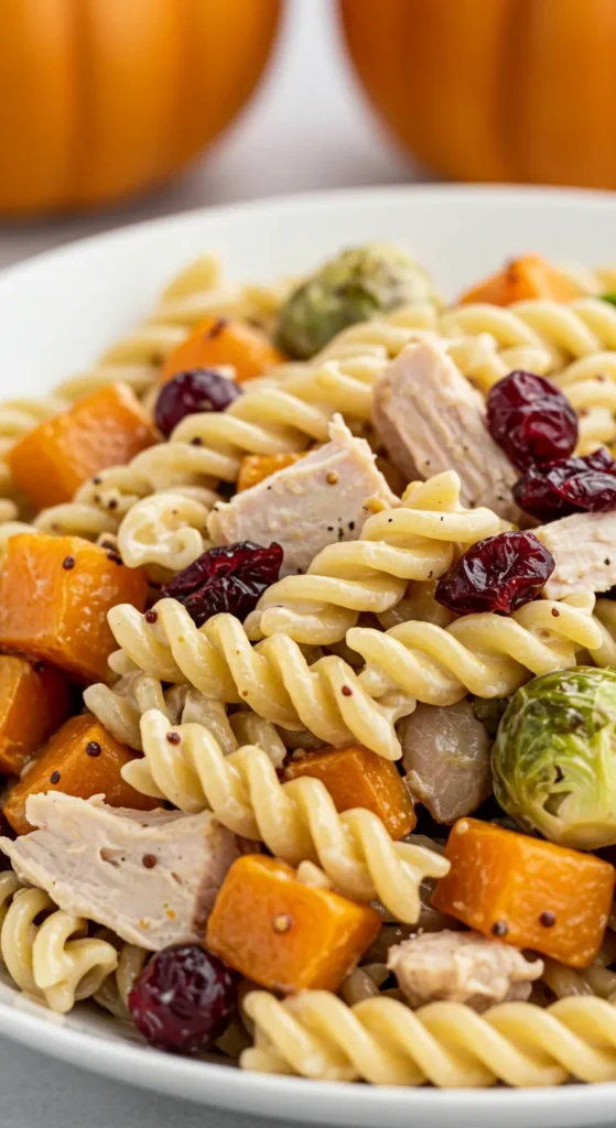 Thanksgiving Leftover Pasta Salad