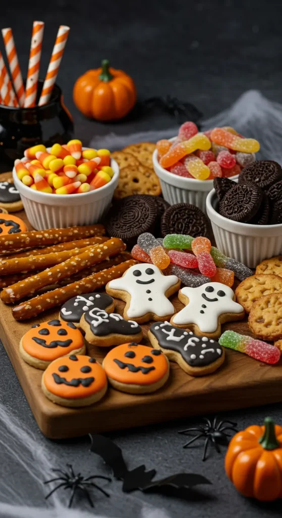 The Spooky Halloween Snack Board