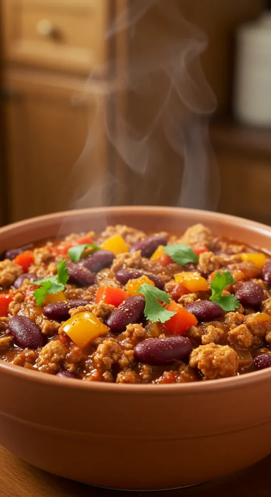 Tip-Top Turkey Chili