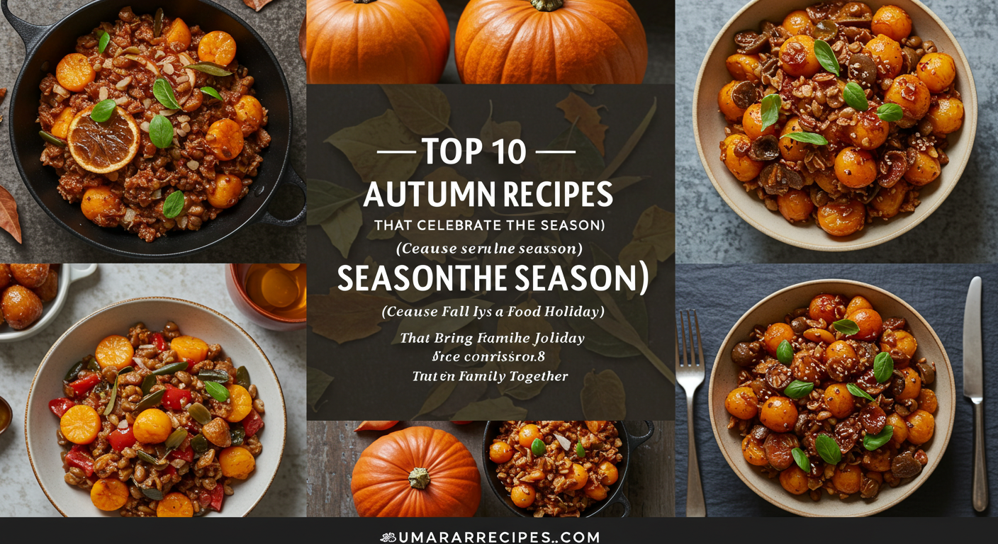 Top 10 Autumn Recipes