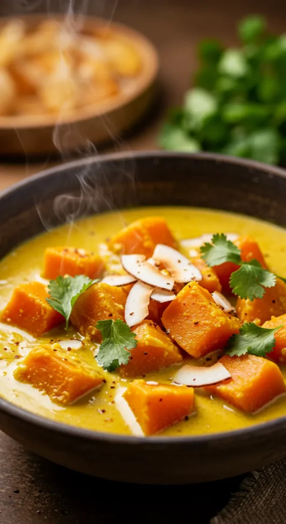 Vegan Pumpkin Coconut Curry
