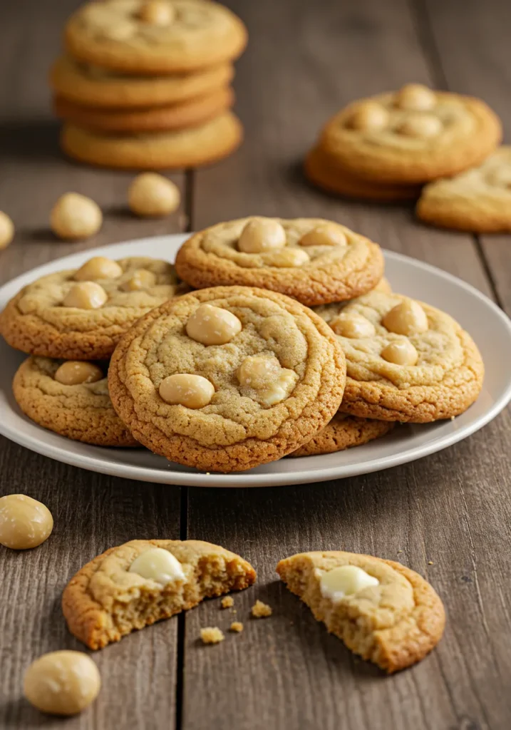 White Chocolate Macadamia Nut Cookies Recipe