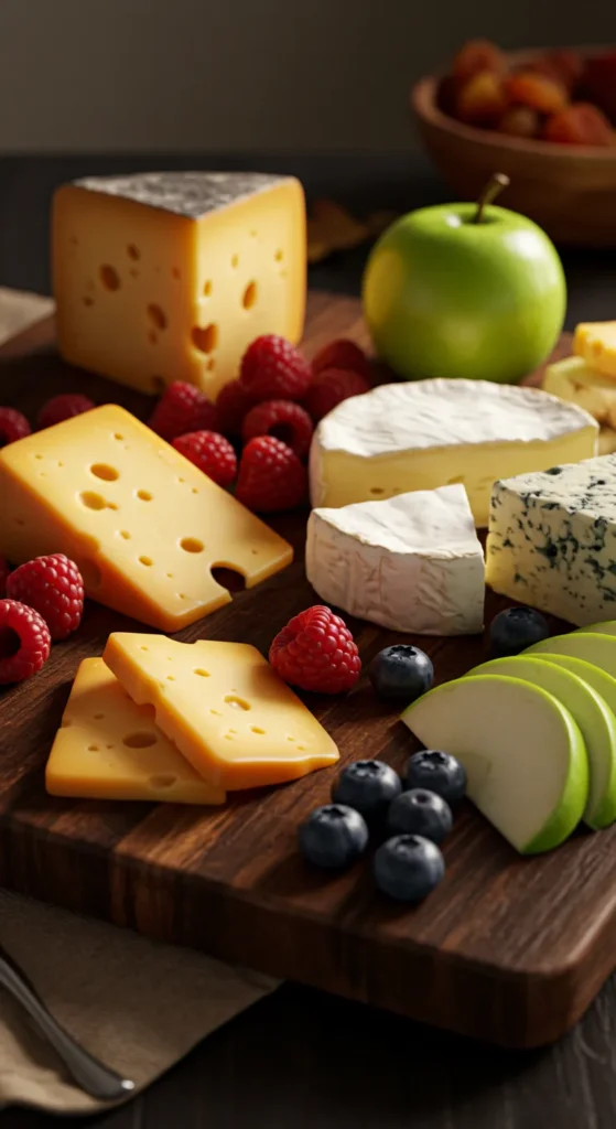 Harvest Moon Cheese & Fruit Board