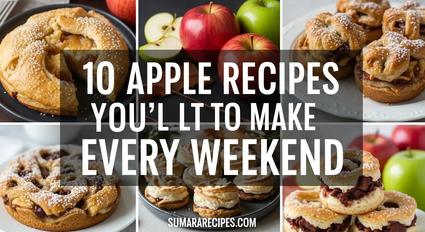 Fall Apple Weekend 10 Apple Recipes Youโll Want to Make Every Weekend