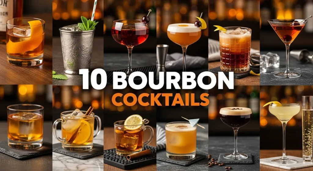 10 Bourbon Cocktails