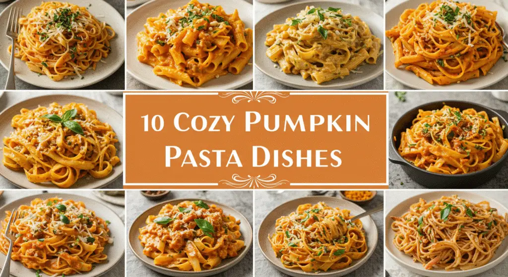 10 Cozy Pumpkin Pasta Dishes