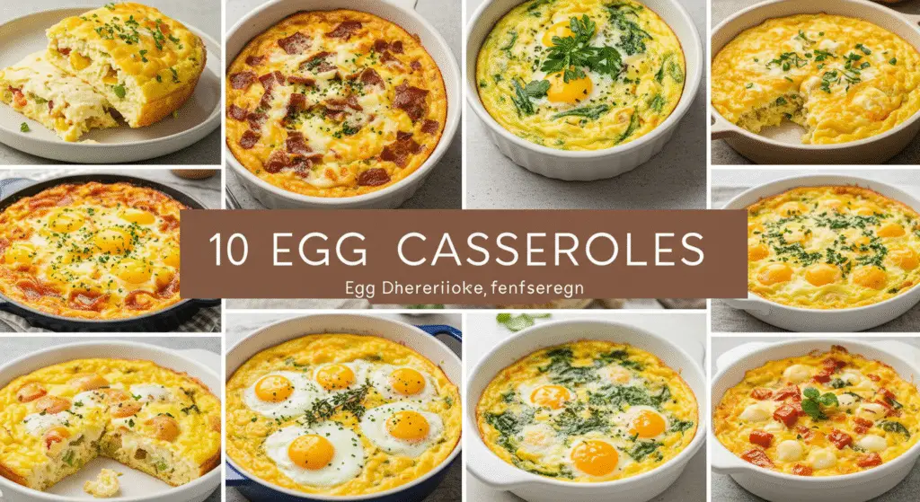 10 Egg Casseroles