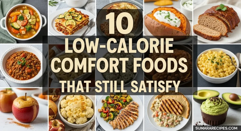 10 Low-Calorie Comfort Foods That Still Satisfy