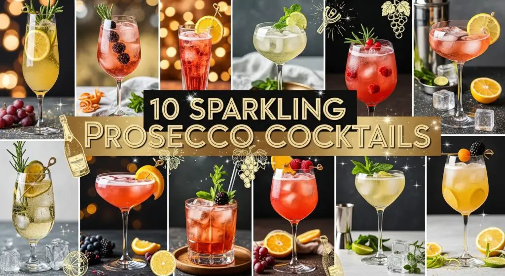 10 Sparkling Prosecco Cocktails