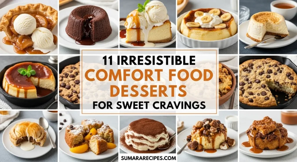11 Irresistible Comfort Food Desserts for Sweet Cravings