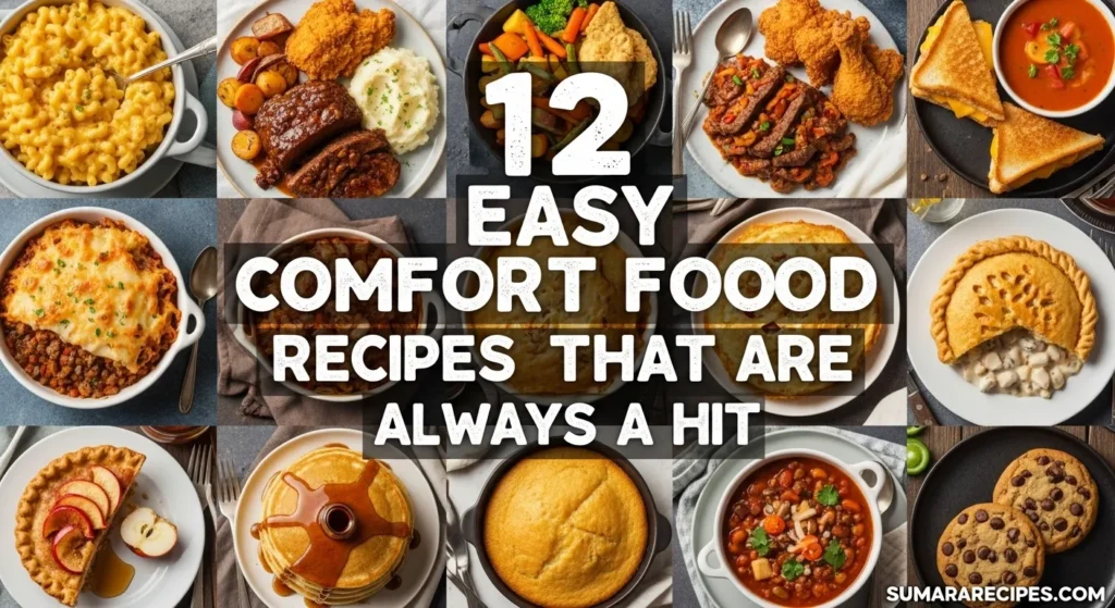 12 Easy Comfort Food Recipes That Are Always a Hit