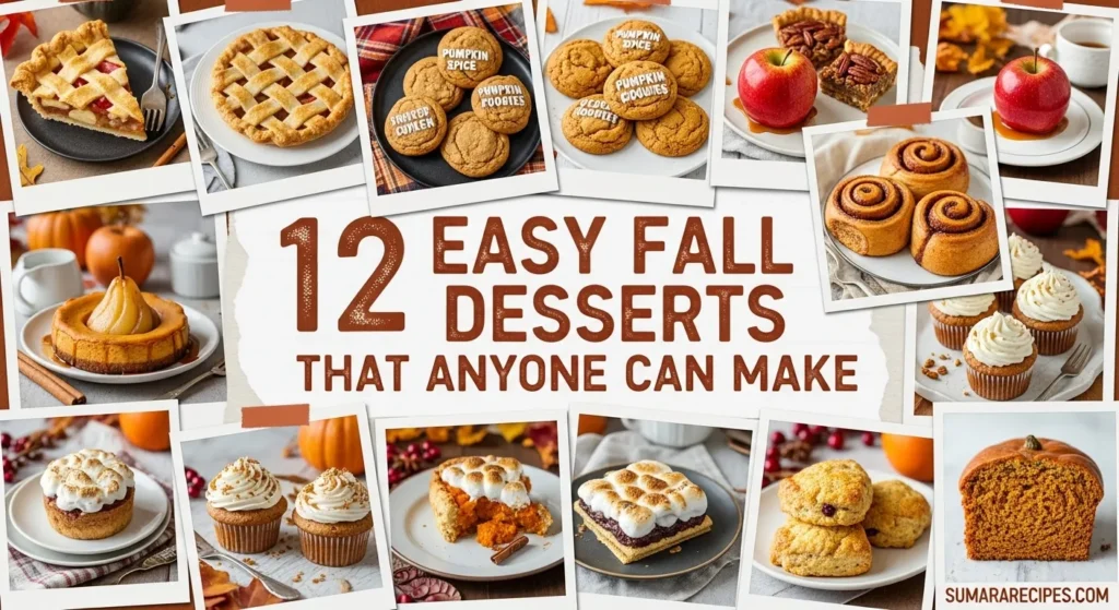 12 Easy Fall Desserts That Anyone Can Make