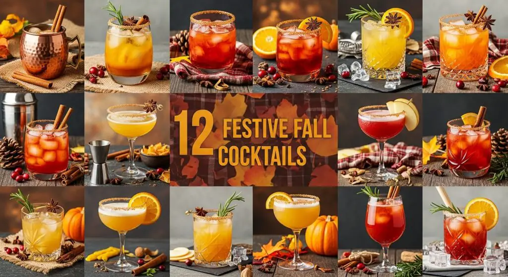 12 Festive Fall Cocktails