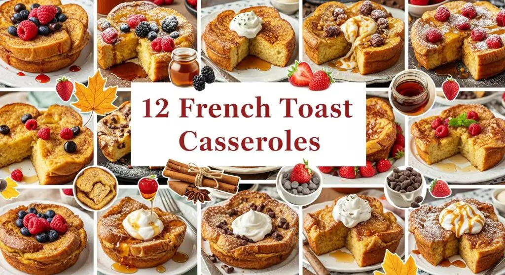 12 French Toast Casseroles