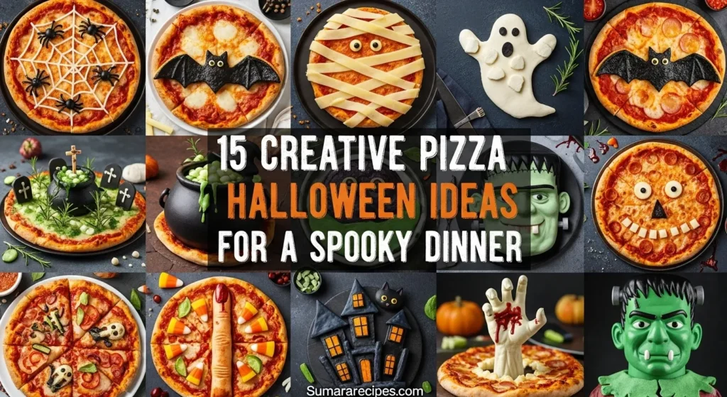 15 Creative Pizza Halloween Ideas for a Spooky Dinner
