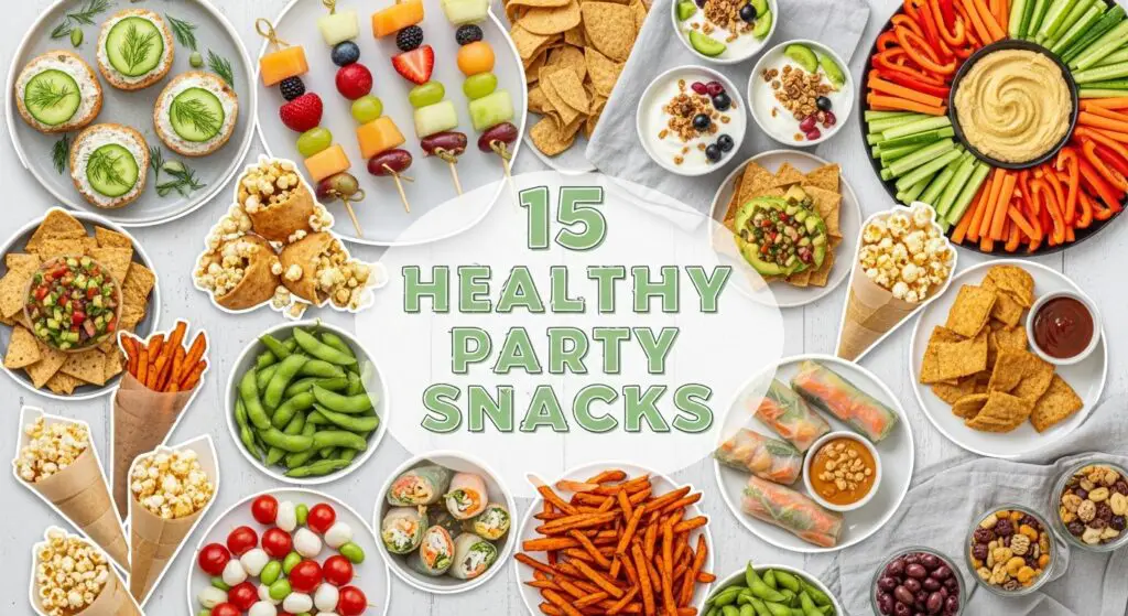 15 Healthy Party Snacks That Actually Taste Good