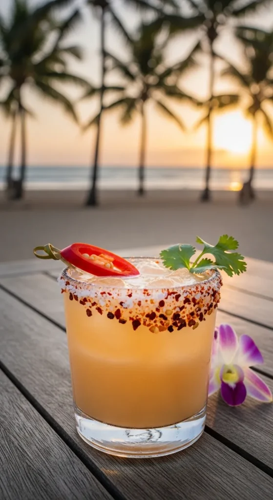 hai Chili Coconut Margarita (Vacation in a Glass)