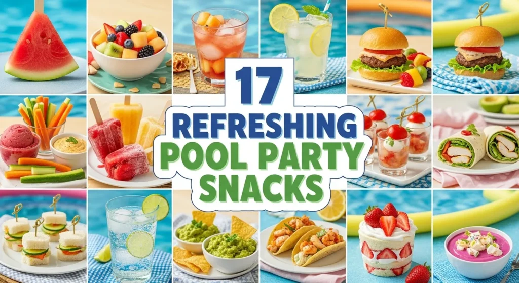 17 Refreshing Pool Party Snacks
