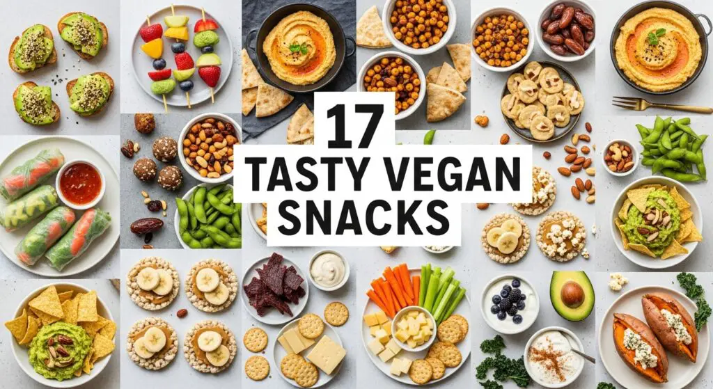 17 Tasty Vegan Snacks