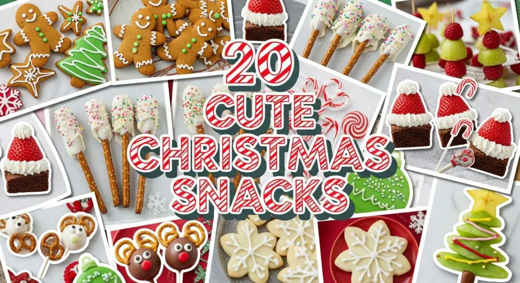 20 Cute Christmas Snacks