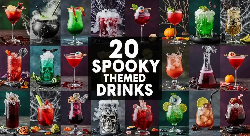 20 Spooky Themed Drinks