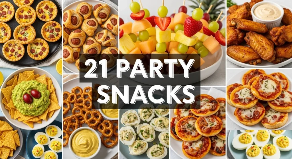 21 Party Snacks