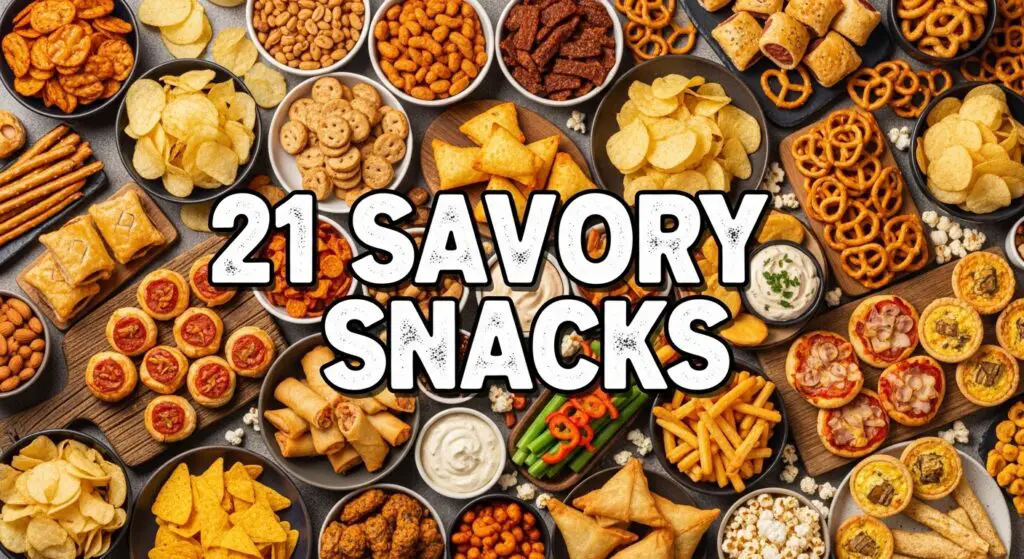 21 Savory Snacks