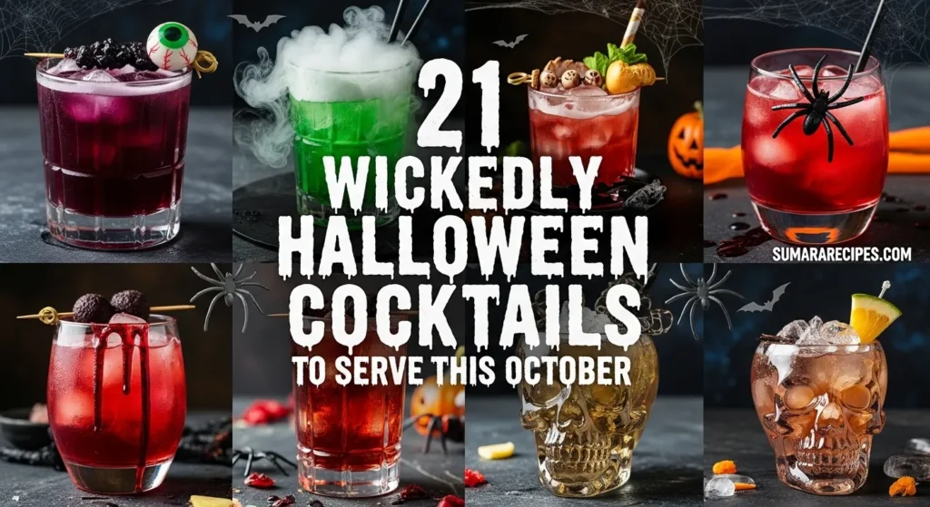 21 Wickedly Delicious Halloween Cocktails to Serve This October