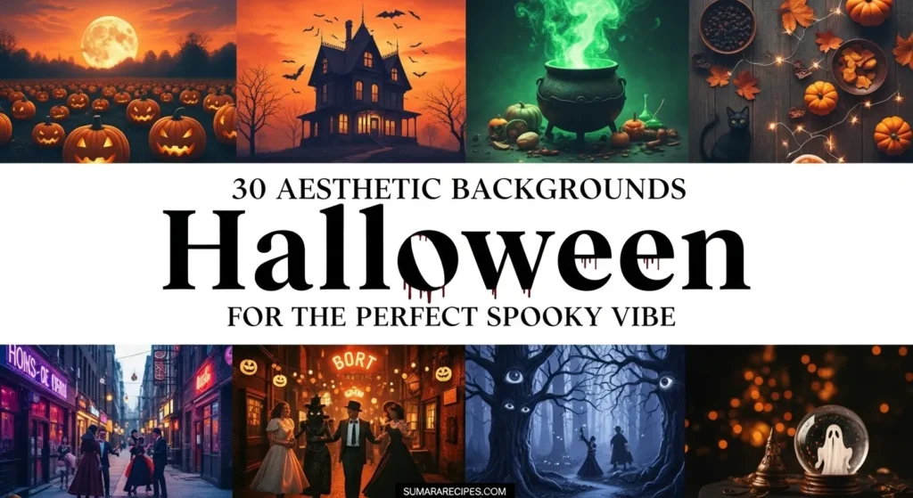 30 Aesthetic Halloween Backgrounds for the Perfect Spooky Vibe