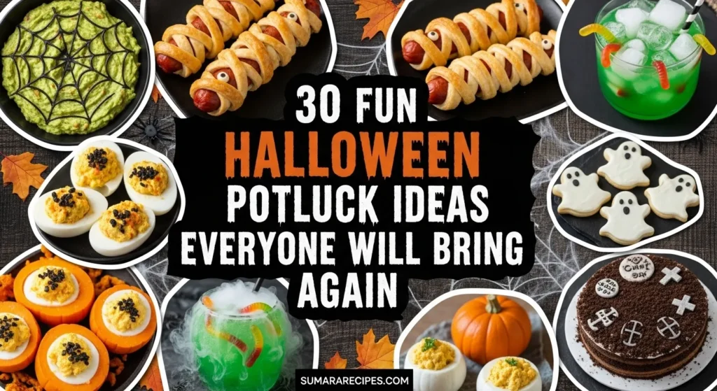 30 Fun Halloween Potluck Ideas Everyone Will Bring Again