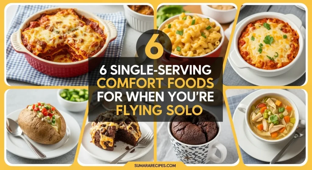 6 Single-Serving Comfort Foods for When You're Flying Solo