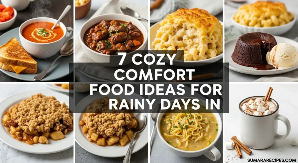 7 Cozy Comfort Food Ideas for Rainy Days In