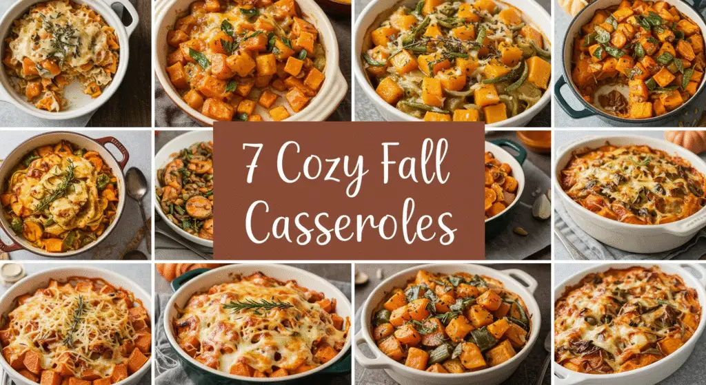 7 Cozy Fall Casseroles
