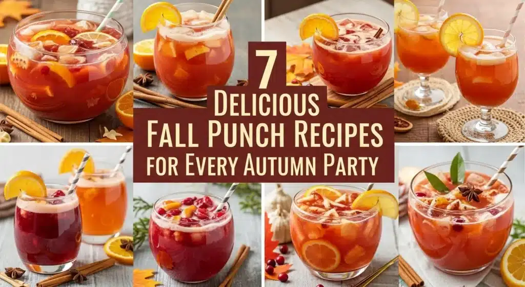 7 Delicious Fall Punch Recipes for Every Autumn Party