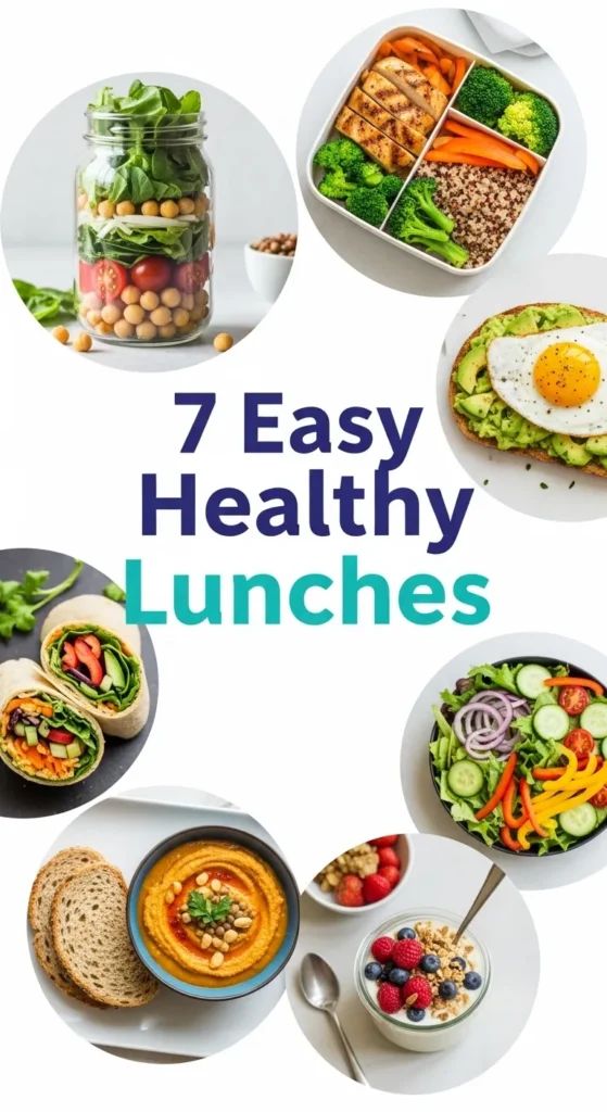 7 Easy Healthy Lunches