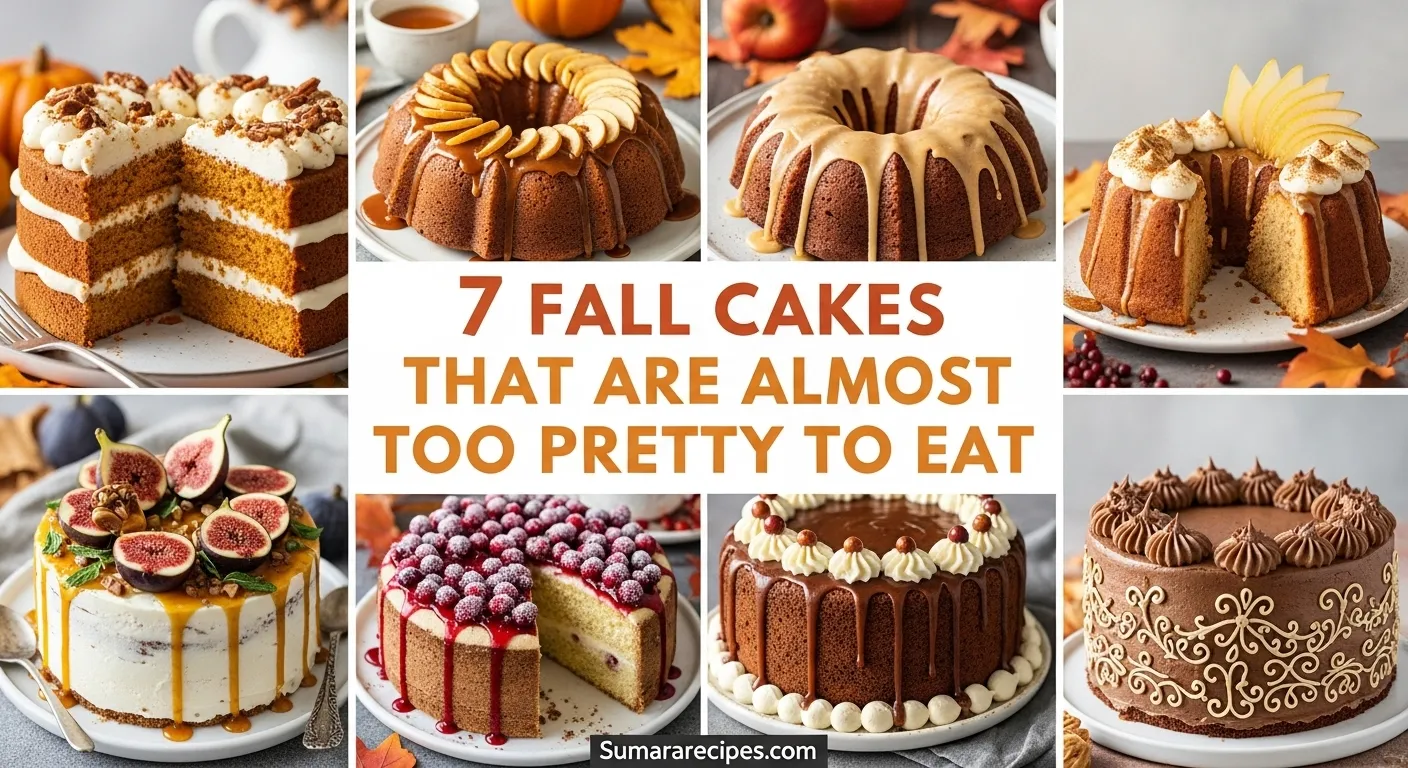 7 Fall Cakes That Are Almost Too Pretty to Eat