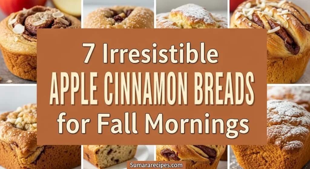 7 Irresistible Apple Cinnamon Breads for Fall Mornings