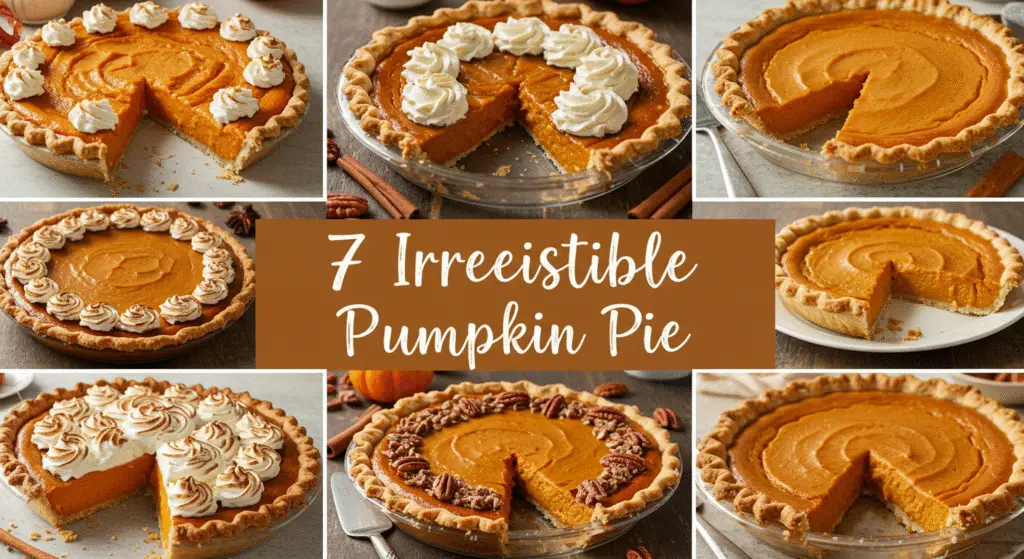 7 Irresistible Pumpkin Pie