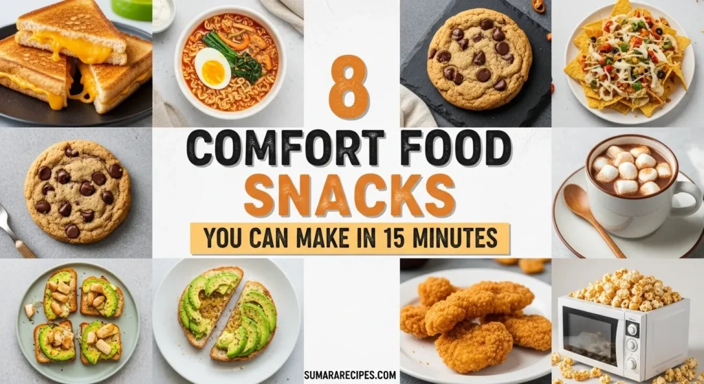 8 Comfort Food Snacks You Can Make in 15 Minutes