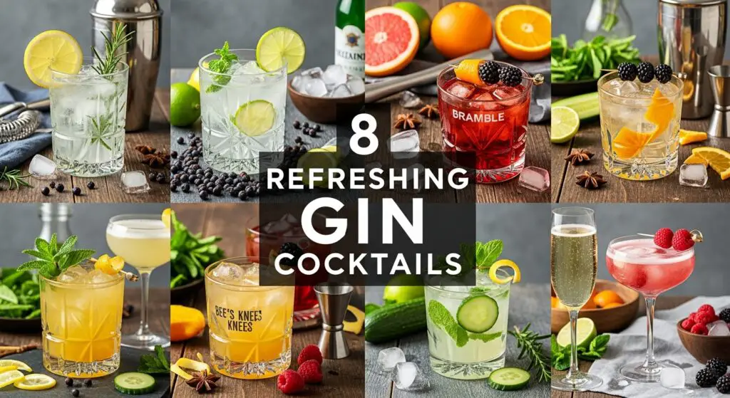 8 Refreshing Gin Cocktai