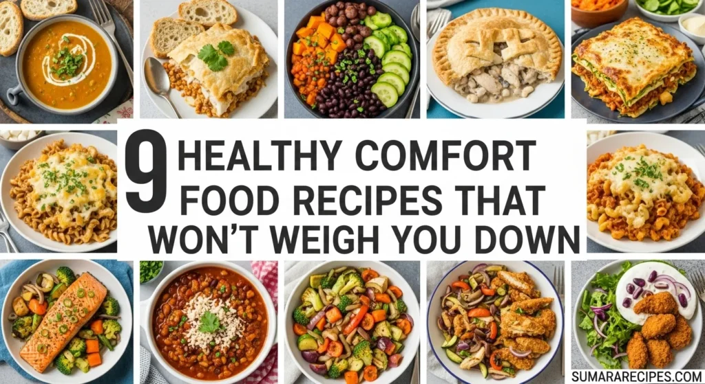 9 Healthy Comfort Food Recipes That Won’t Weigh You Down
