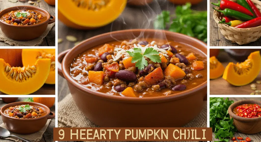9 Hearty Pumpkin Chili Recipe