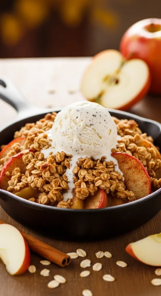 Air Fryer Apple Crisp for a Quick Fall Dessert