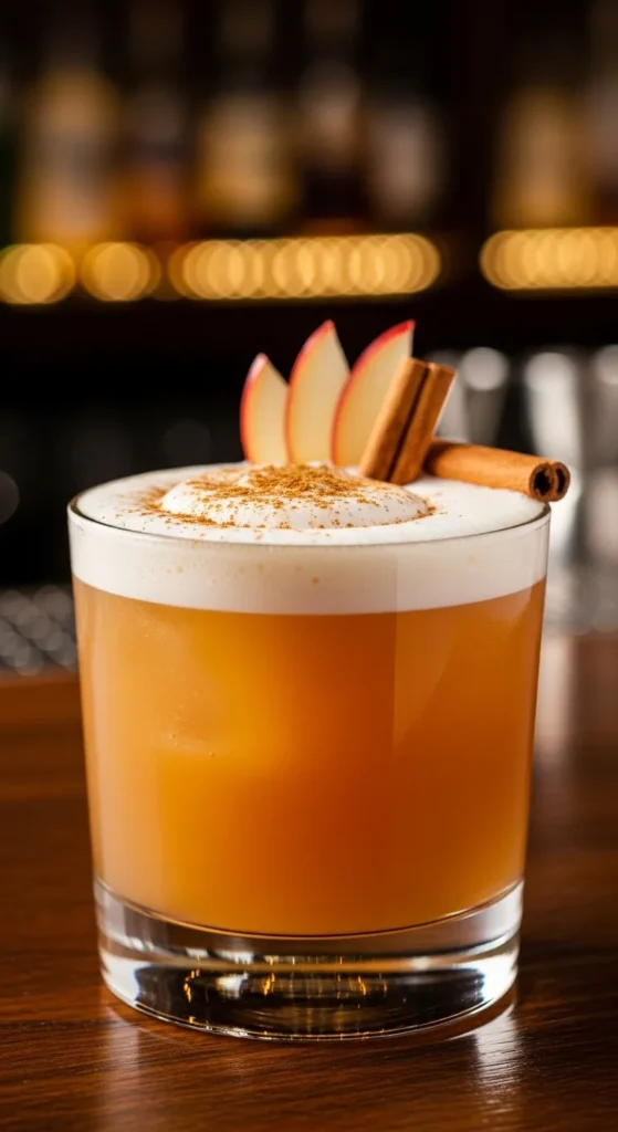 Apple Butter Bourbon Sour