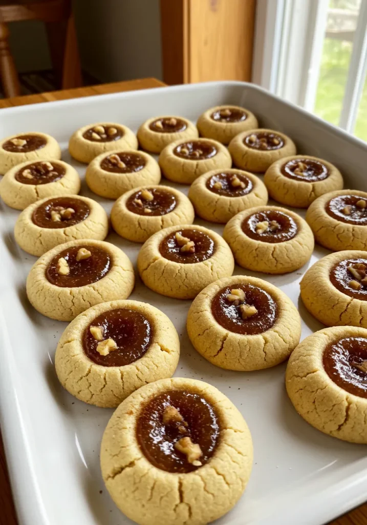 Apple Butter Thumbprint Cookies Recipe