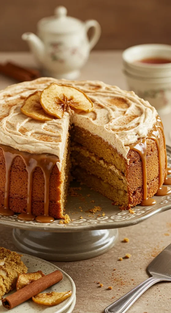 Apple Chai Spice Cake