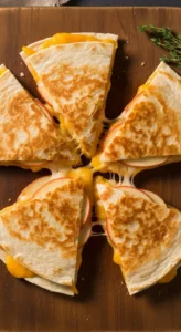 Apple & Cheese Quesadillas
