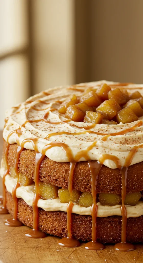 Apple Cider Donut Cake